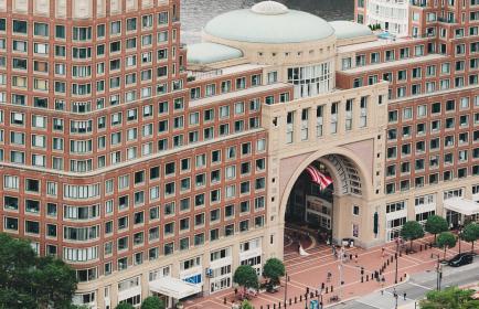 Boston Harbor Hotel Aerial Exterior